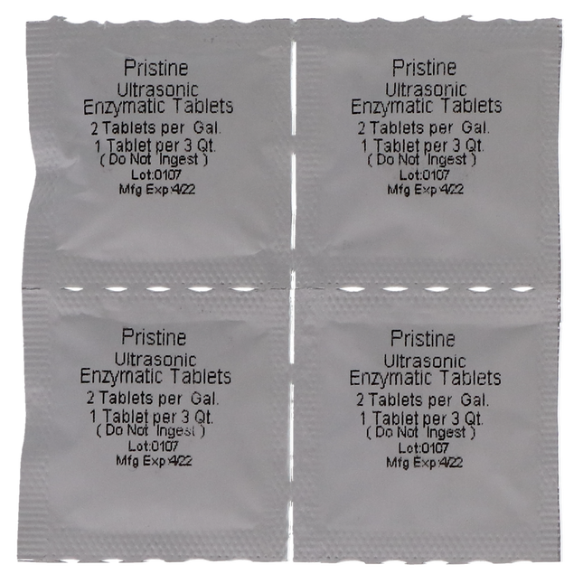 Ultrasonic Cleaning Tablets, 64/Pk, PRST-UT