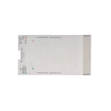 3D - Kangaroo Self-Seal Sterilization Pouches 3.1/2" X 5.1/4" 200/Bx
