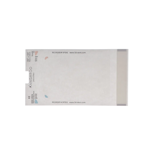 3D - Kangaroo Self-Seal Sterilization Pouches 3.1/2" X 5.1/4" 200/Bx
