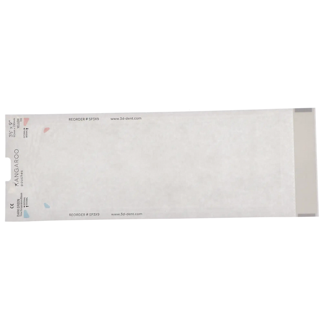 3D - Kangaroo Self-Seal Sterilization Pouches 3.5"X9"   200/bx