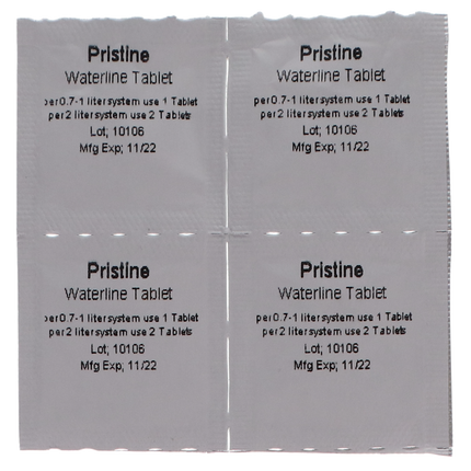 Pristine Waterline Cleaner Tablets, 60/Pk, PRST-WC