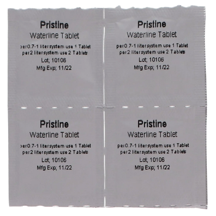 3D - Pristine Waterline Cleaner Box of 60 (comp to BluTab 750ml tabs BT50)