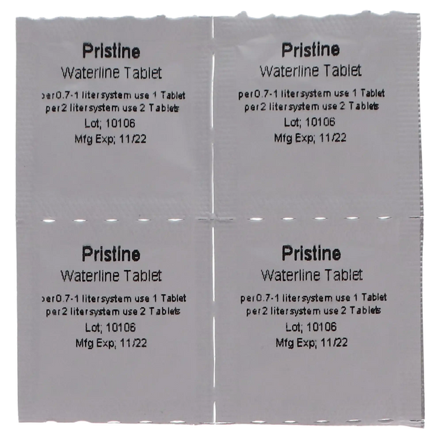3D - Pristine Waterline Cleaner Box of 60 (comp to BluTab 750ml tabs BT50)