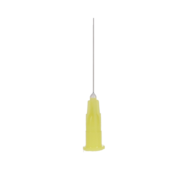 Appli-Vac Irrigating Needle Tips, 27 Ga, 1", Yellow, 100/Pk, 315527