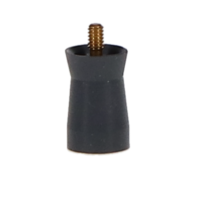 Prophy Cups, Webbed, Screw Type, Soft, Gray, 144/Pk, 051101