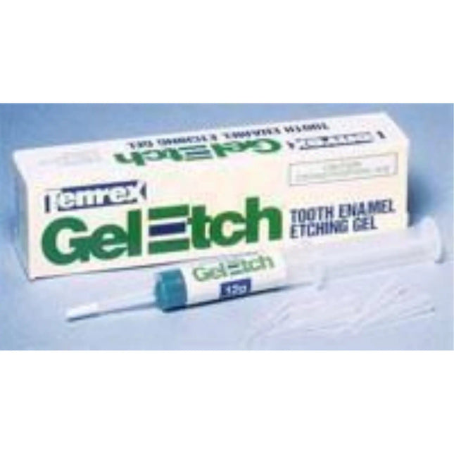 Temrex - Gel-Etch - Etching Gel Syringe - w/Tips