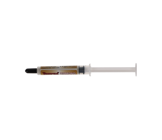 Temrex Diamond Bond Filled Polishing Paste, Syringe, 3 g, 1/Pk, 6800