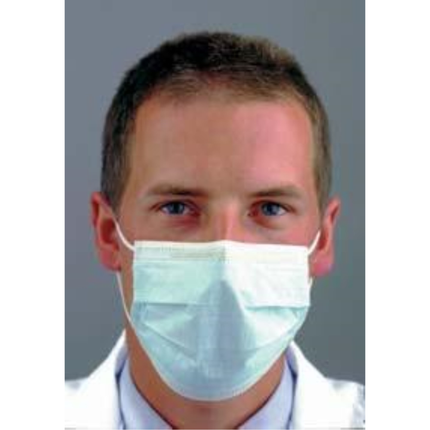 Com-Fit Earloop Fluid-Resistant Procedure Masks, Pink, 50/Box, 20325