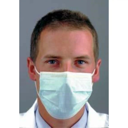 Sultan - ComFit Earloop Masks Fluid Res Pink 50/Bx ASTM 1