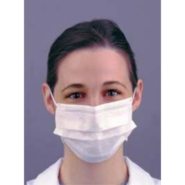 Com-Fit Earloop Super Sensitive Masks, White, 50/Box, 20346