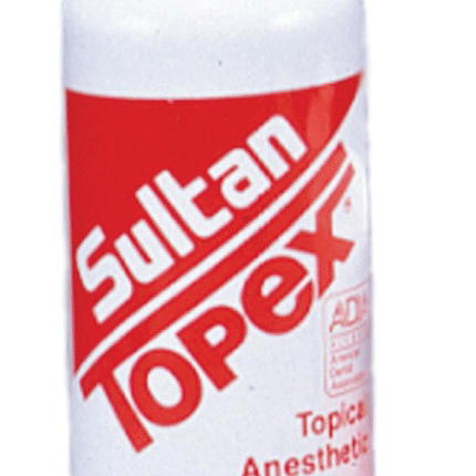 Topex Topical Anesthetic, Metered Spray, 2 oz Can, Wild Cherry, 1/Pk