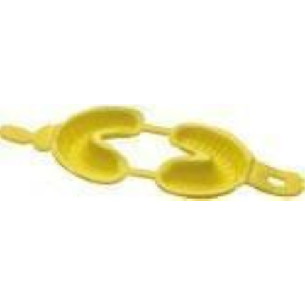 Topex Dual Arch Tray Sm.Yell 50/Pk