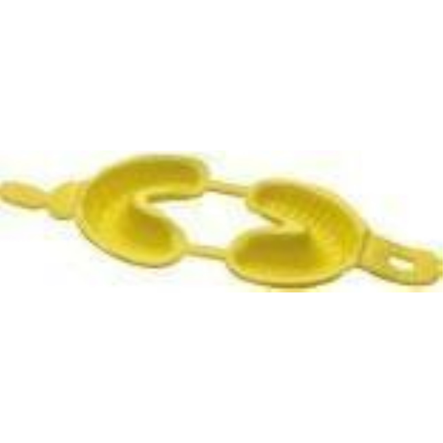 Topex Dual Arch Tray Sm.Yell 50/Pk