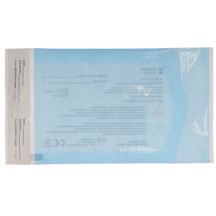Assure Plus Sterilization Pouches, 3.5" x 6.5", 200/Pk, 83000