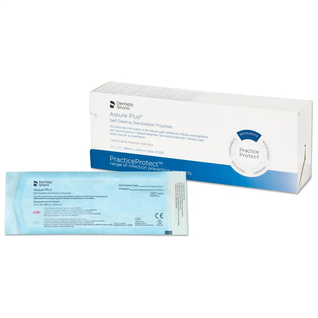 Sultan - Assure Plus Pouches 3.5"x10" 200/Bx