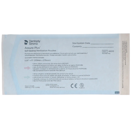 Sultan - Assure Plus Pouches 5.25"x11" 200/Bx