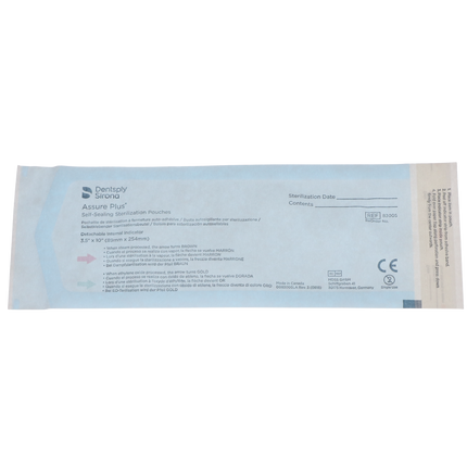 Assure Plus Sterilization Pouches, 11" x 16", 100/Pk, 83080