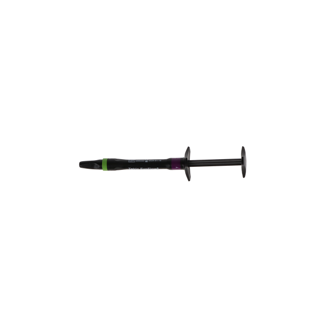 Tetric EvoFlow Nano-Optimized Composite, Light-Cure, Syringe Refill, 2 g, Translucent, 1/Pk, 595979