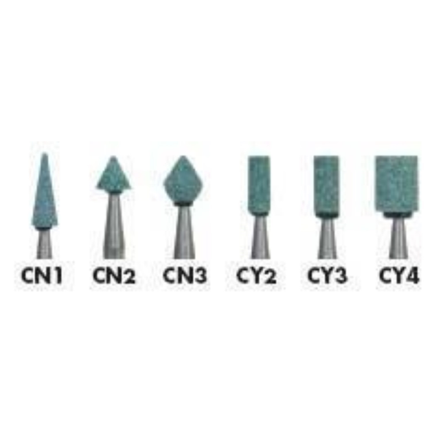 Dura-Green Stones, FG, Cone, # 024 (CN1), Green, 12/Pk, 0101
