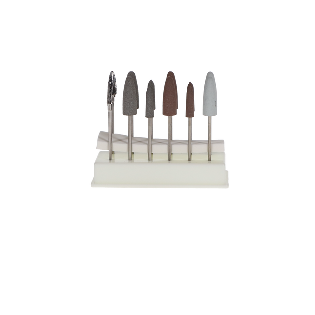 Acrylic Adjusting and Polishing Classic Plastic Kit, HP, Assorted, 1/Pk, 0321