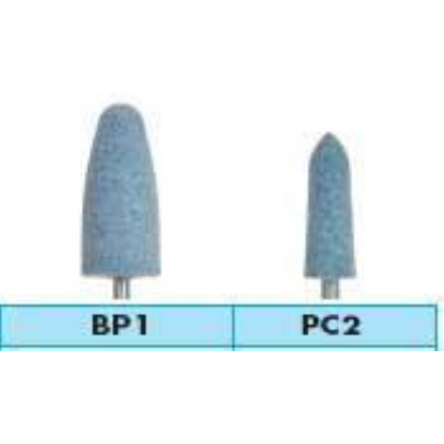 AcryPoint Lab Polishers, HP, Pointed Cylinder, # PC2, 5 mm, Coarse, Dark Grey, 12/Pk, 0423