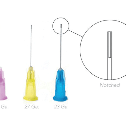 Blunt Irrigating Needles 23ga x 1" 25/Bx