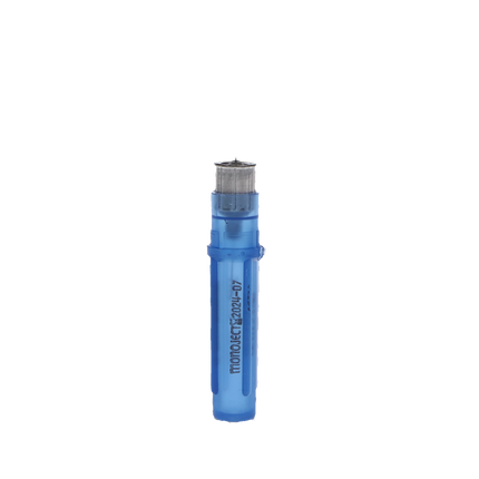 Monoject Needles, Metal Hub, # 401, Ga 30, Extra Short, Blue, 100/Pk, 401171
