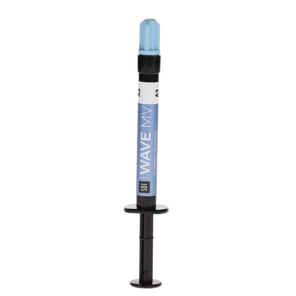 Wave Nanofilled Flowable Composite, Light-Cure, Syringe Refill, Medium Viscosity, 1 g, A3, 1/Pk, 8310304