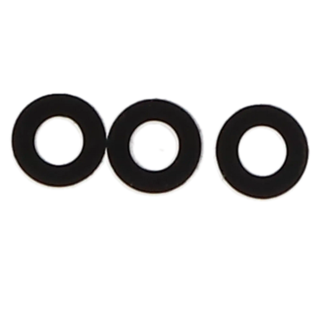 Code Rings Silicone Standard 100/Pk Black