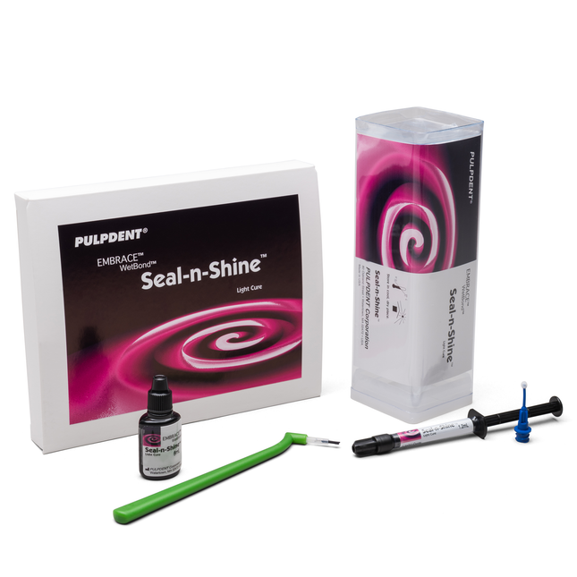 Embrace Wetbond Seal-n-Shine Finish & Polishing Resin, Light-Cure, Bottle Kit, 6 ml, Clear, 1/Pk, EMSNS