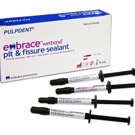 Embrace WetBond Pit & Fissure Sealant, 1.2 ml, Off-White, 4/Pk, EMSW