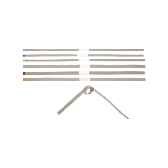 Compo-Strip Diamond Finishing Strips, Single-Sided, 100T, 2.5 mm, 60 Micron, Blue, 6/Pk, 2013107