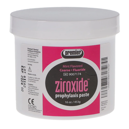 Premier - Ziroxide w/Fluoride Coarse 1-1lb. Jar