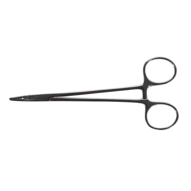 Surgical Needle Holder, Crile-Wood, Stainless Steel, 6", 1/Pk, 9085163