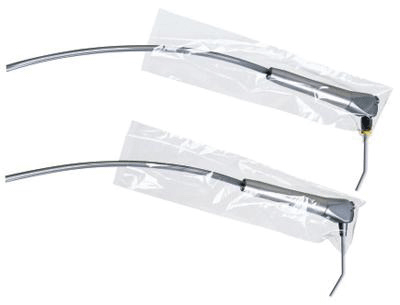 Air/Water Syringe Sleeves, Clear, 2.5" x 10", with Opening, 500/Pk, 3767-WO