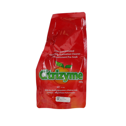Citrizyme Enzyme Evacuation System Cleaner, Powder, 300 g, 1/Pk, 15-250