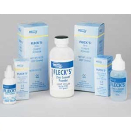 Keystone - Fleck's Cement-Bulk Powder-8Oz-Yellow