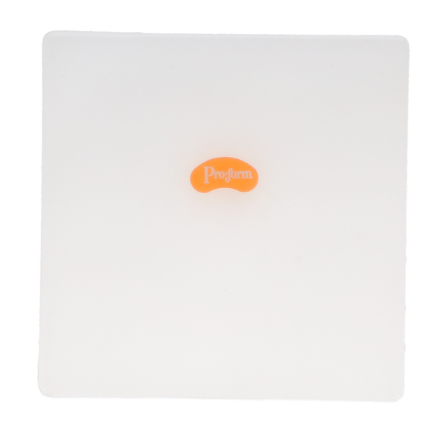 Mouthguard Laminates, Pro-Form, 0.160", 4 mm, Clear, Square, 12/Pk, 9596920