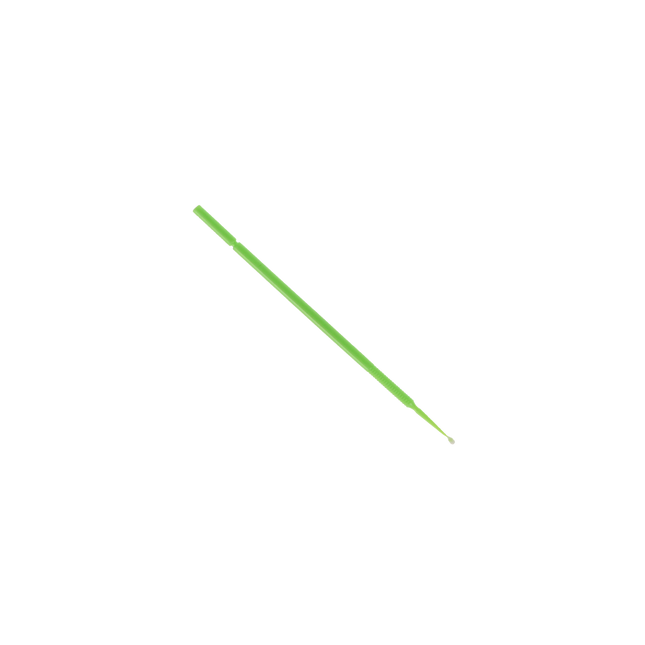 Microbrush Tube Series Applicators, Regular, Green, 400/Pk, MRG400