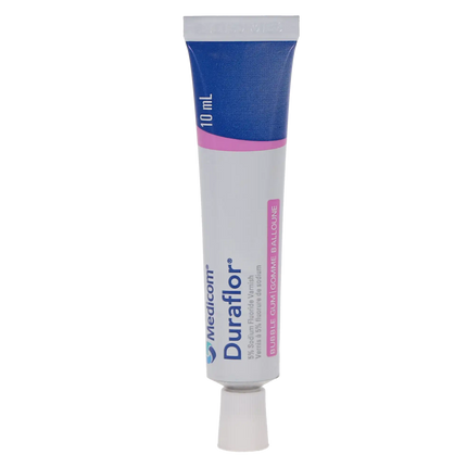 Medicom - Duraflor - Fluo. Varnish - 10ml/Tube - Bubblegum