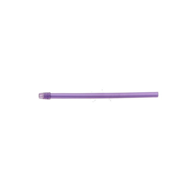 SafeBasics Flexible Saliva Ejectors, 6", Latex-Free, Lavender/Lavender, 105/Pk, 712
