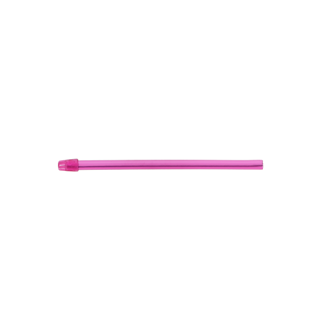 SafeBasics Flexible Saliva Ejectors, 6", Latex-Free, Pink/Pink, Strawberry, 105/Pk, 714