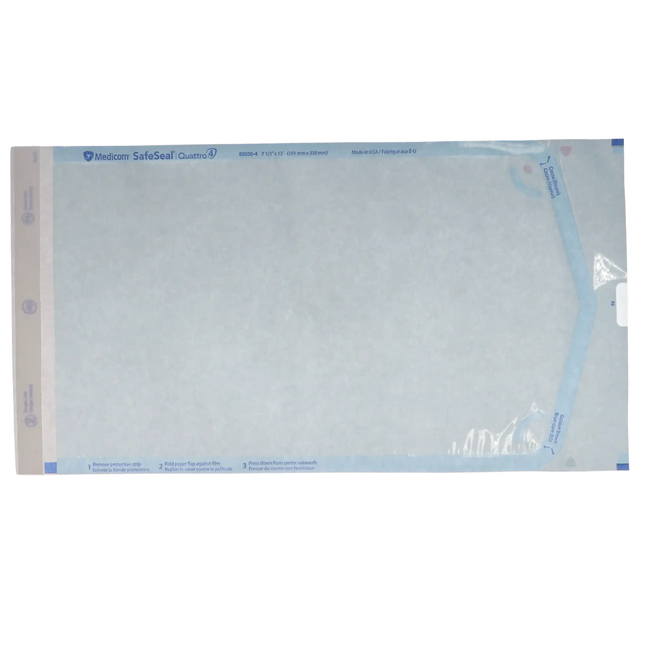 Medicom - SafeSeal - Duet Pouch - 7.5 x 13 - 200/Bx