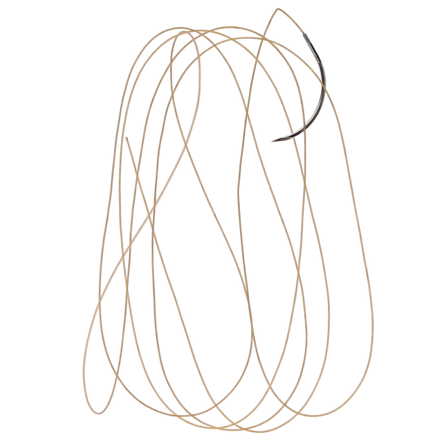 Chromic Gut Suture with C6 Needle (RC), 3/8 Circle, 27"/70 cm, # 4-0, 12/Pk, 559B