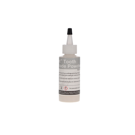 Jet Tooth Shade Temporary C&B Acrylic Resin, Powder, # 69, 2 oz, C2, 1/Pk
