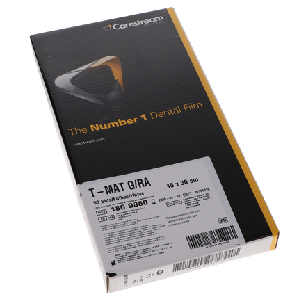 T Mat G/RA Panoramic Film, 15 x 30 cm, 50/Pk, 1869080