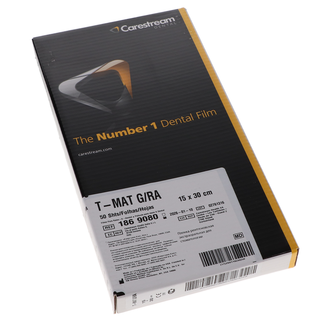 T Mat G/RA Panoramic Film, 15 x 30 cm, 50/Pk, 1869080