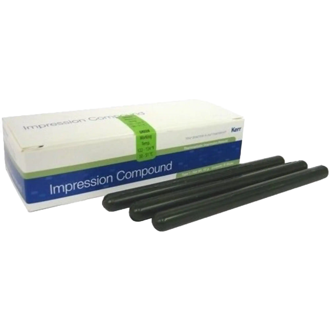 Green Wax Impression Compound Stick