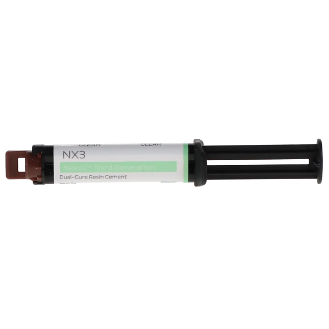 NX3 - Dual-Cure, Syringe, 5g - Clear