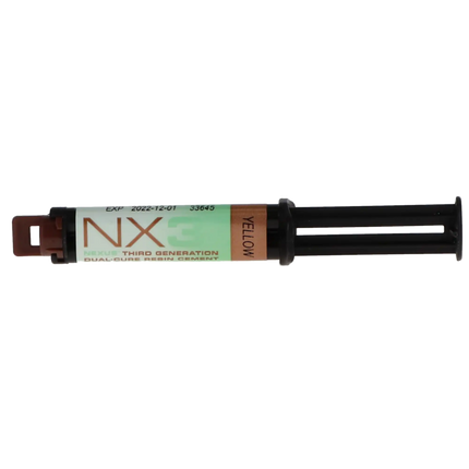 NX3 - Dual-Cure, Syringe, 5g - Yellow